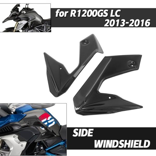 

motorcycle windshield moto side diversion for r1200gs r1200 r 1200 gs gs1200 lc 2013-2021 windscreen fairing panel frame wind screen