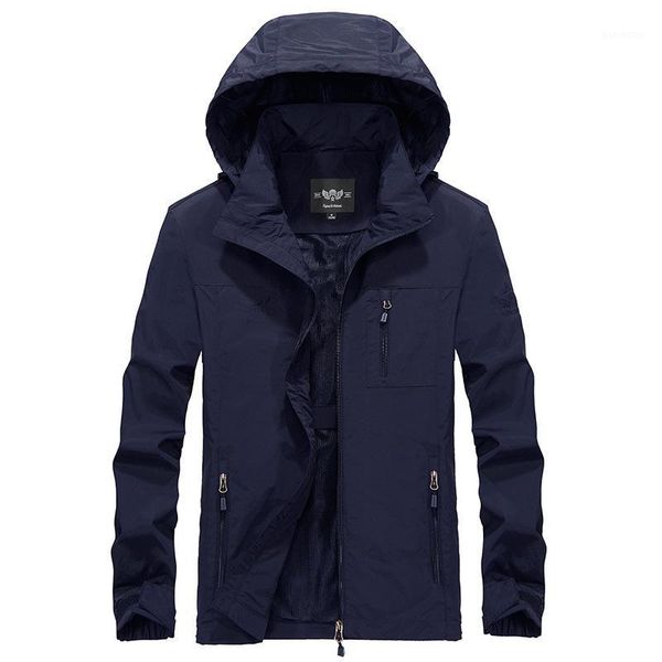 

men's jackets 2021 spring and autumn quick-drying jacket outdoor loose windproof casual shirt drop1, Black;brown