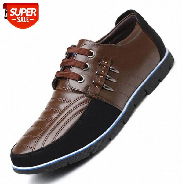 

man big size 38-48 man casual shoes autumn loafers men italy rome shoes quality real leather men flats designer moccasins #tk9l