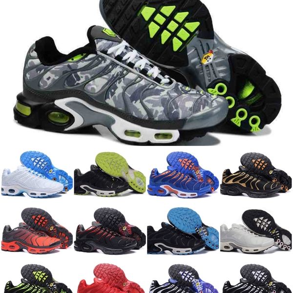 

designer 2021 original tn shoes fashion mens black white tns sneakers air breathable mesh plus chaussures requin sports trainers
