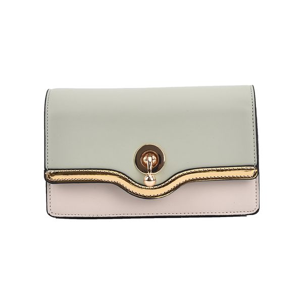 

bag female fashion trend small hit messenger korean 2021 color square western style lock one shoulder hbffq