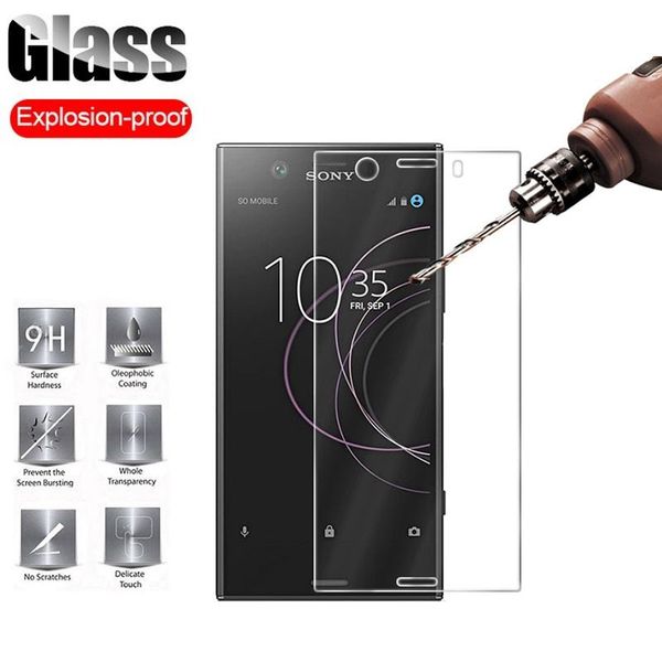 

tempered glass for sony l1 l2 l3 screen protector film protective xz premium xzs xz1 compact cell phone protectors