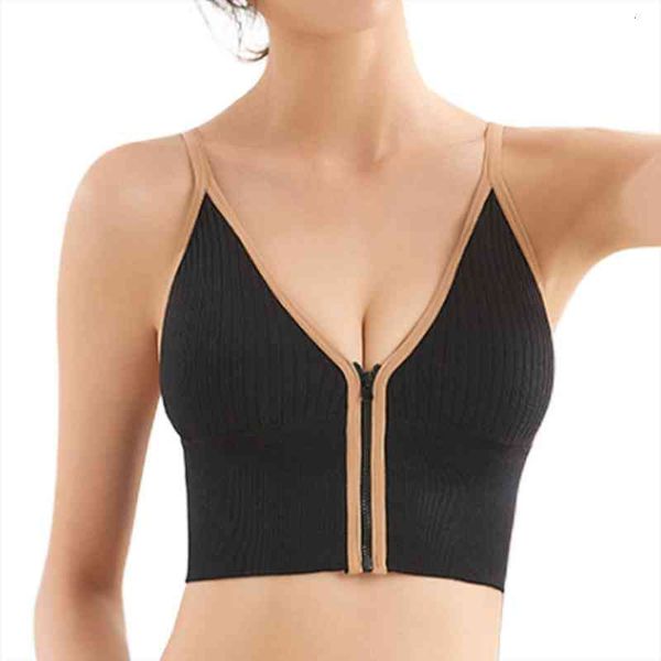 

womens zip front summer white crop workout activewear brassiere