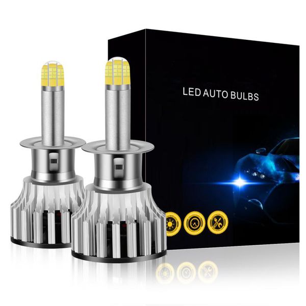 

car headlights h1/h7/h8/9005/9006 arrival with g6 series 8 sides 24led bulbs 6500k 360 degree illumination led