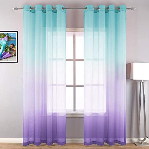 

curtain & drapes sunshade gravity gauze color curtains for balcony blackout living room kitchen bathroom