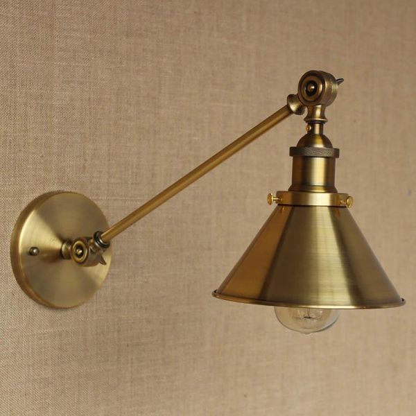 

wall lamp american retro simple personality creative outdoor archaize european style industry wrought iron b