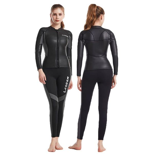 

swim wear 2.5mm wetsuit neoprene women scuba diving jackets windsurf kitesurf swimwear surf underwater fishing hunting spearfishing
