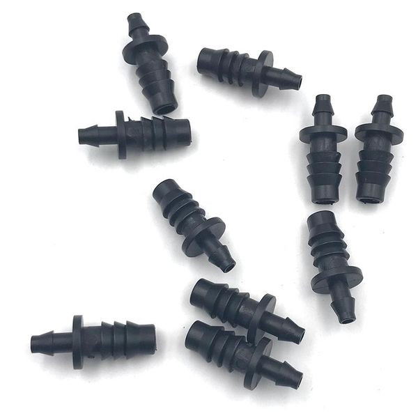 

watering equipments 50pcs garden irrigation micro nozzle save water 8mm to 4mm connetors for agricultural drip system