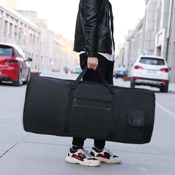 

keys electronic piano bag waterproof anti-drop lined with cotton thickening black travel double shoulder strap padded han clothing & wardrob