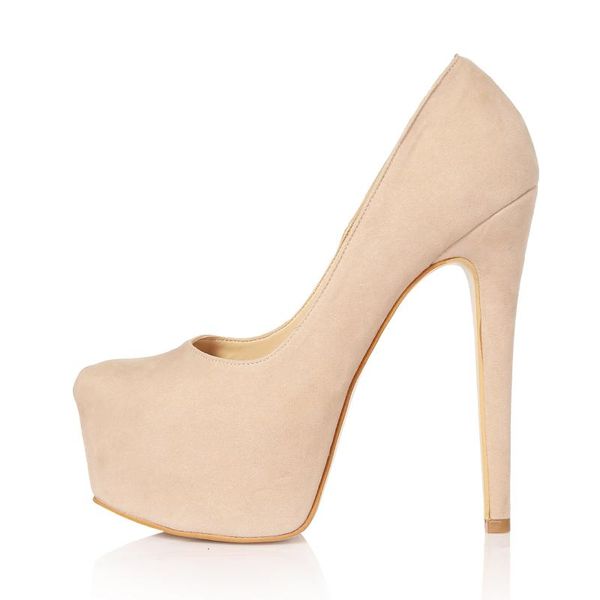 

dress shoes mst-029 beige suede 14-15 cm ultra high stiletto fashion cross-strap women's single product trend 35-40, Black