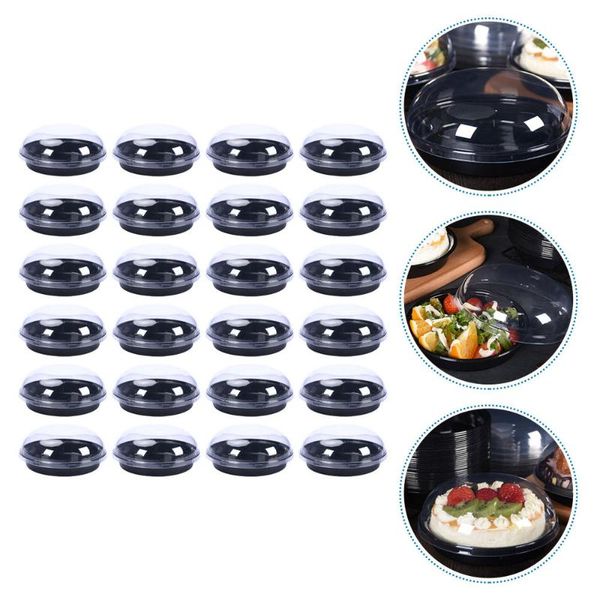 

gift wrap 1 set/50pcs baking cake box pastry packaging fresh-keeping fruit salad