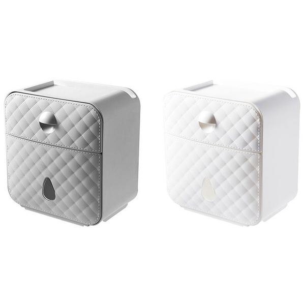 

toilet paper holders multifunctional holder waterproof wall mounted storage