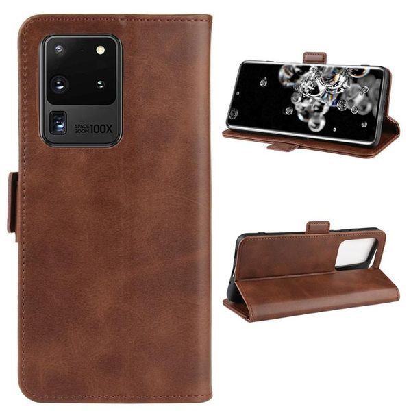 

luxury leather material magnetic holster case for s20 ultra s10 5g plus s20+ s10e note 10 pro with card slot storage cell phone cases