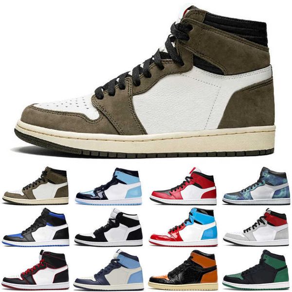 

jumpman 1 1s men women basketball shoes bloodline shadow fearless chicago tubro green mens trainers sport sneakers