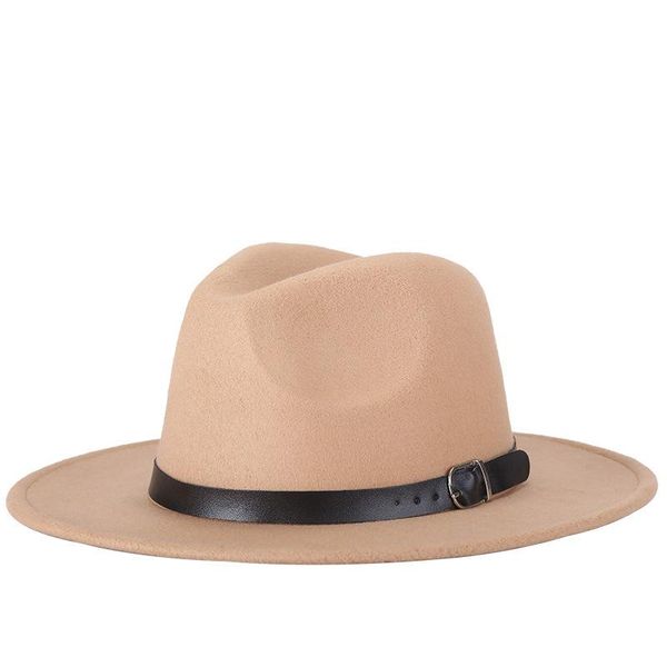 

stingy brim hats classic british fedora hat men women imitation woolen winter felt fashion jazz elegant wedding woman gorras, Blue;gray