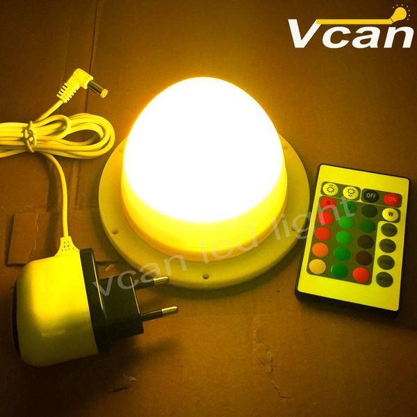 

bulbs fast wedding decoration remote control submersible led vase base light