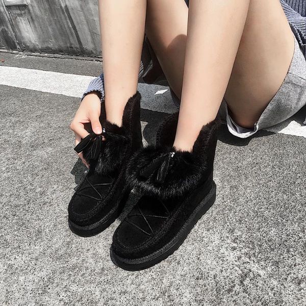

boots shoes woman chunky for women, Black