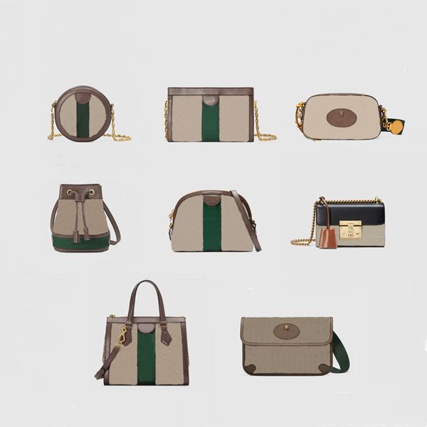 5A Horsebit 1955 Ophidia Dionysus Neo Bolsas vintage Bolsas supremas Designer de alta qualidade Bolsas de ombro marca retro clássico impressão Totes bolsas femininas bolsa de corpo cruzado