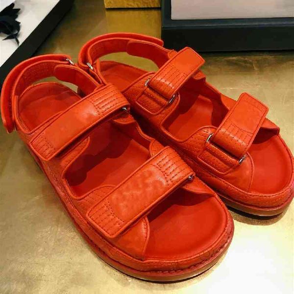 

70% off wholesale flip-flops red high women's classic hook woman shoes upper soft cowhide inner lining insole sheepskin sandals new zap, Black