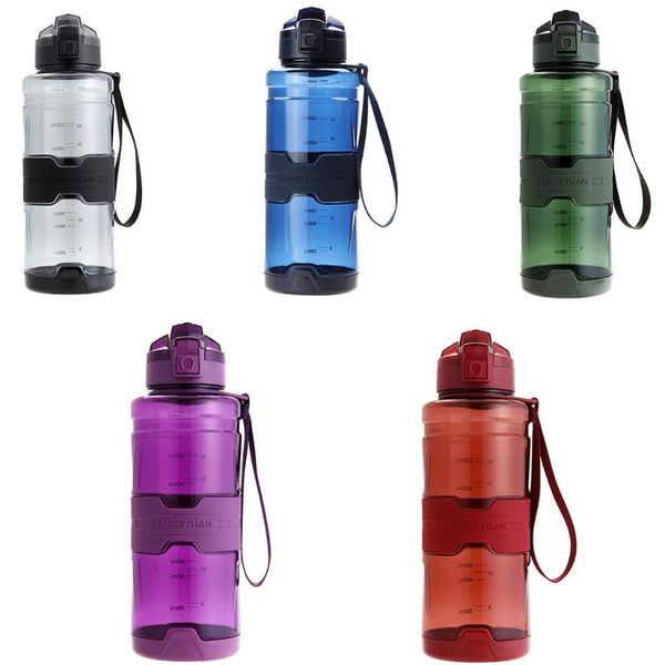 

water bottle 1500ml sport tritan leakproof drink for outdoors camping gym