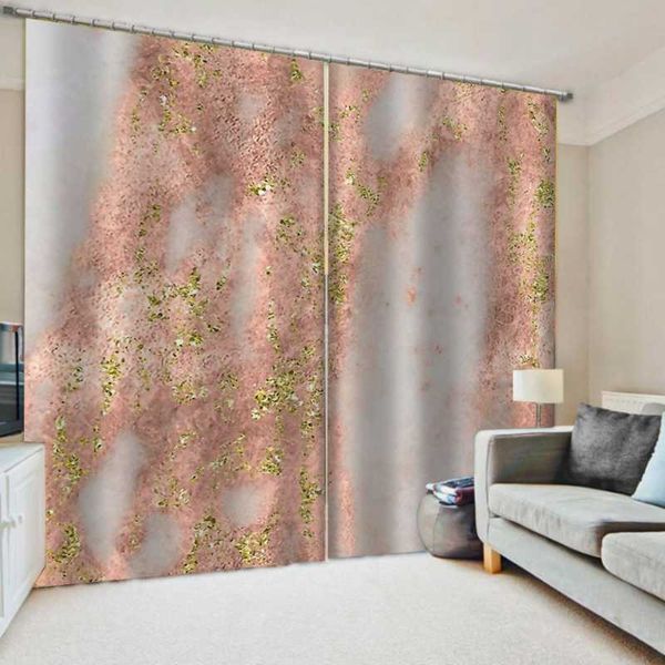 

custom marble curtains 2 panel/set 3d window wolf printing drapes for bedroom curtain &