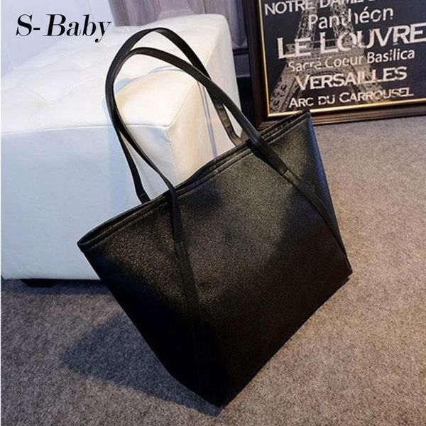 

women purse pocket messenger bag big tote sac bols solid women's pu leather handbags luxury lady hand bags#y3 waist bags