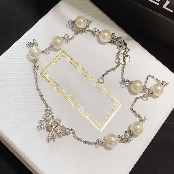 

bow necklace feminine fashion valentine's day gift signature deals, Silver