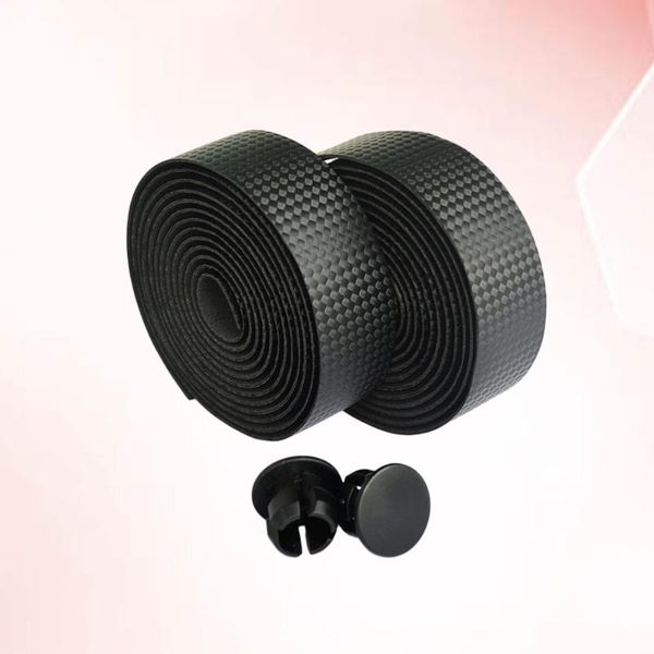 

bike handlebars &components 1 set bar handlebar tape anti-slip shockproof cycling road race wrap bent strap (black)