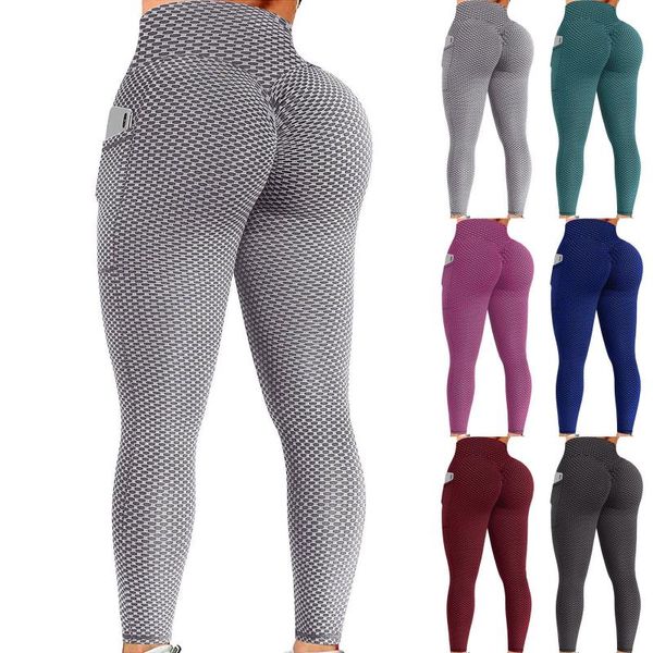 

womens stretch yoga leggings fitness running gym sport tights women full length active pants legging taille haute e2 outfit