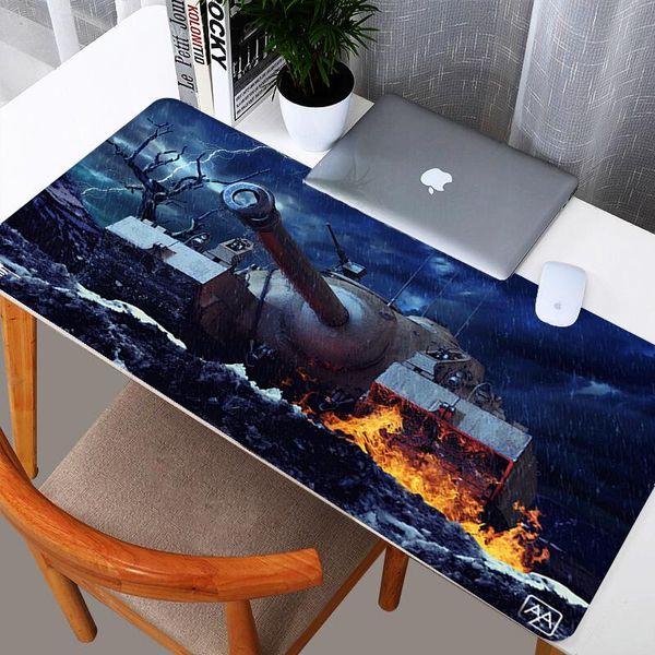 

mouse pads & wrist rests world of tanks anti slip carpet desk 2mm thickness gaming pad large durable washable rubber keyboard mousepad