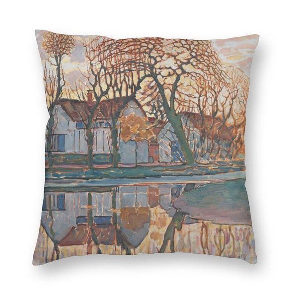 

farm near duivendrecht mondrian pillowcover home decorative piet abstract art cushions throw pillow for living room cushion/decorative