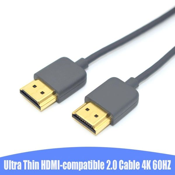 

compatible 2.0 cable 4k 60hz ultra slim digital for xbox switch projector computer set-box hdtv audio cables & connectors