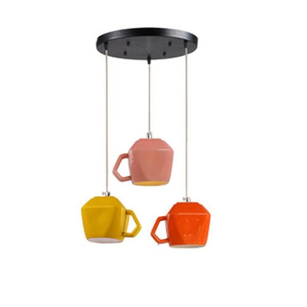 

pendant lamps merhole wind decoration creative personality chandelier ceramic single head shop bar table stairs front desk