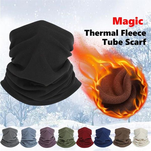 

scarves men women sports headwear windproof polar fleece winter warm neck warmer tube scarf half face mask magic cycling, Blue;gray