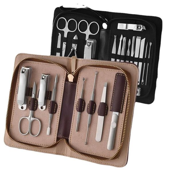 

nail art kits junyu customized wholesale beauty manicure tools clipper set splash-proof clippers