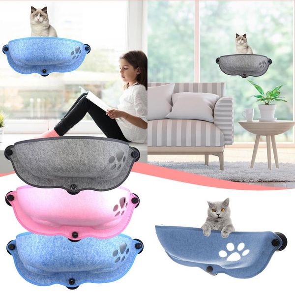

cat beds & furniture window hammock with strong suction cups pet kitty hanging sleeping bed storage for warm ferret cage supplies