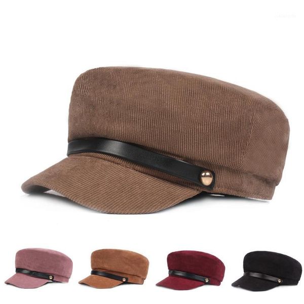 

fashion women beret autumn winter flat military hats stylish artist painter sboy caps black grey berets, Blue;gray