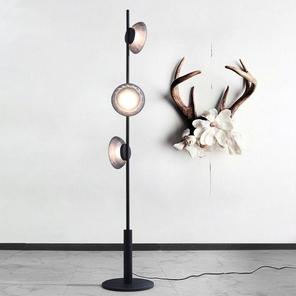 

post-modern living room model floor lamp nordic bedroom glass personality art study lamps
