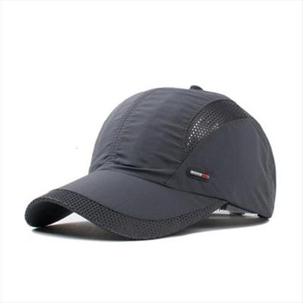 

summer fashion quick drying baseball cap spring korean mesh hat outdoor sports and leisure caps, Blue;gray