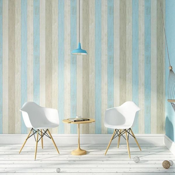

wallpapers light blue wood strip panel shiplap wallpaper flc47001