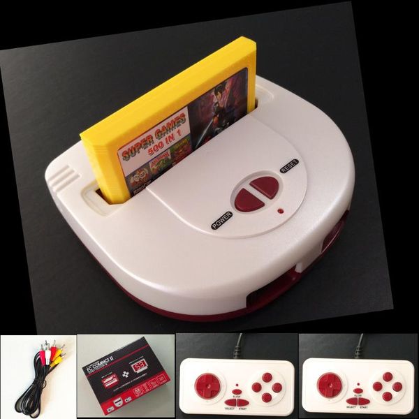 

retro dual controller 8 bit tv for fc family player built in 53 gift kid portable players game