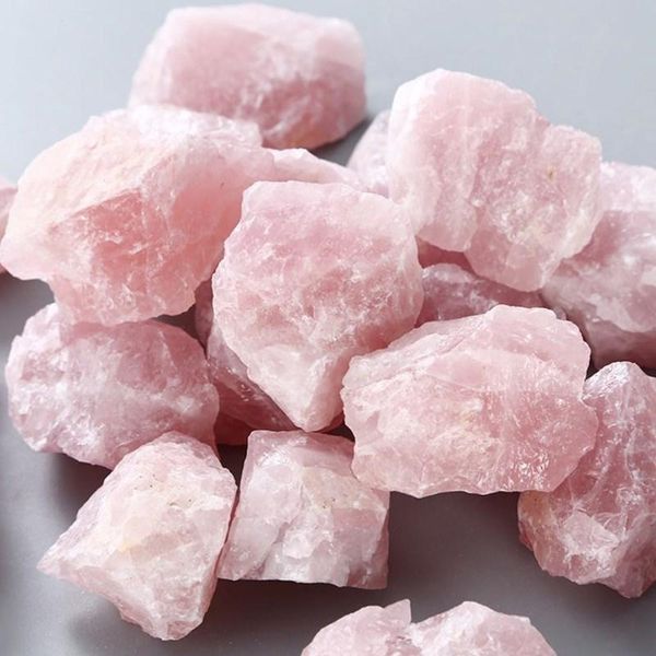 

decorative objects & figurines natural stones and minerals rose quartz crystal gemstones bonsais naturales pedras para artesanato home d