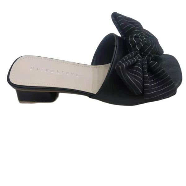 

sandals women sandal high heel peep toe slidder stiletto chaussures summer pumps slipper, Black