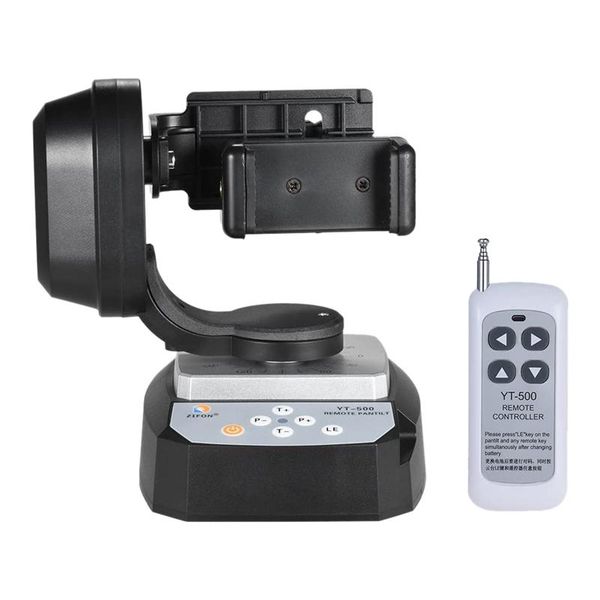 

yt-500 automatic remote control pan tilt motorized rotating video tripod head max for 7/7 plus/6 heads