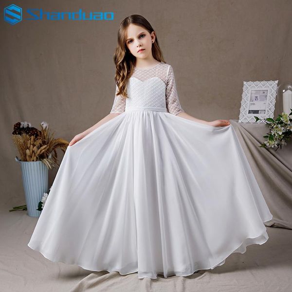 

girl's dresses girl dress decal sleeveless child birthday party beauty pageant wedding first communion elegant, Red;yellow