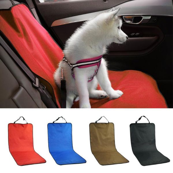 

car waterproof back seat pet cover protector mat rear safety travel accessories for cat dog carrier covers