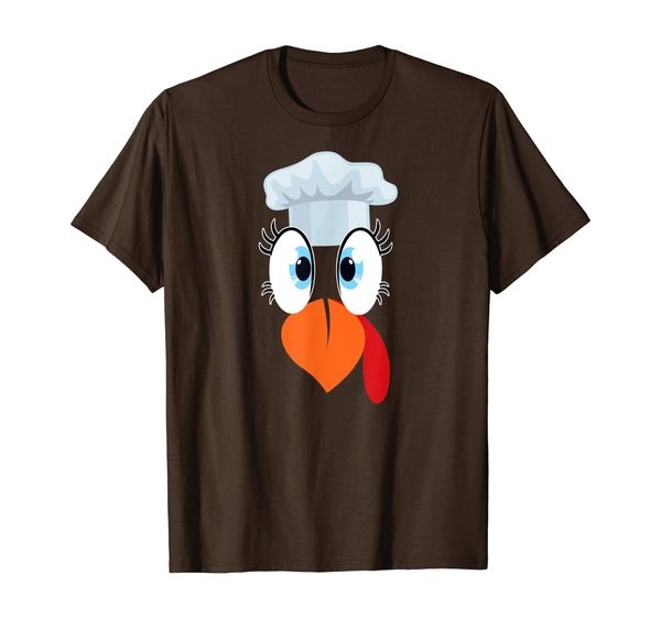 

funny thanksgiving cook turkey face bow tie friendsgiving t-shirt, White;black