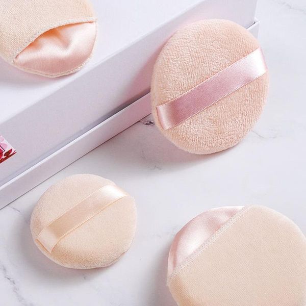 

pcs round shape concealer foundation dry powder puff portable soft cosmetic makeup sponge for beauty tools sponges, applicators & cotton1