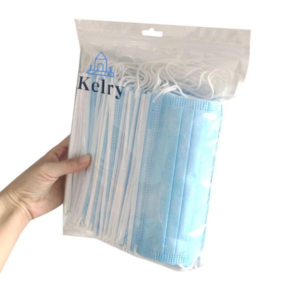 

party hats 50pc masque disposable protective masks anti-dust safety face mouth mask 3ply nonwoven mascara mascarias halloween cosplay hat