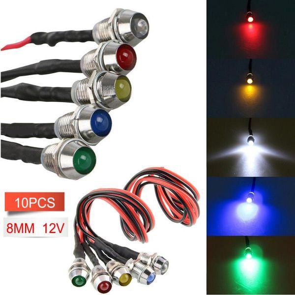 

other lighting system lamp car indicator lights panel pilot warning 10pcs set boat directional